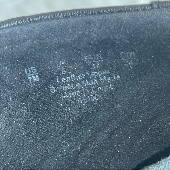 Franco Sarto Gently  worn black leather booties! Women size 7.0 - Picture 11 of 12